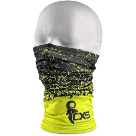 CXS Lory multifunkcionális csősál, fekete/sárga