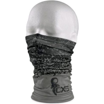 CXS Lory multifunkcionális csősál, fekete/szürke