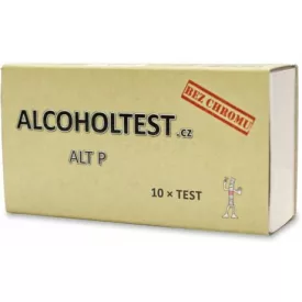 Alkoholteszt egyszer használatos 10 db/csomag