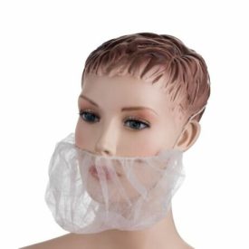 Egyszerhasználatos szakállvédő - fehér