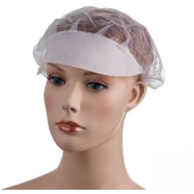 Egyszerhasználatos hajháló silttel - fehér