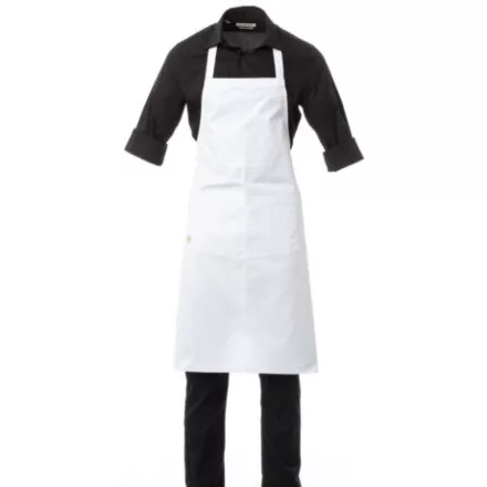 Payper Boutique nyakba akasztós kötény, fehér