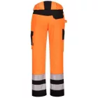 PW241 Portwest jólláthaósági munkavédelmi derekasnadrág Narancs/Fekete 44