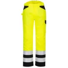PW241 Portwest jólláthaósági munkavédelmi derekasnadrág Sárga/Fekete 40