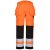 PW242 Portwest jólláthatósági munkavédelmi derekasnadrág pisztolytáskás zsebekkel Narancs/Fekete 33