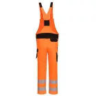 PW244 Portwest Hi-Vis jólláthatósági munkavédelmi kantáros nadrág Narancs/Fekete XXL