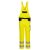 PW244 Portwest Hi-Vis jólláthatósági munkavédelmi kantáros nadrág Sárga/Fekete XXXL