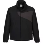 PW271 Portwest 100% fémmentes szélálló és vízálló softshell kabát Fekete/Z szürke XXL