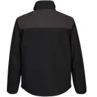 PW271 Portwest 100% fémmentes szélálló és vízálló softshell kabát Fekete/Z szürke XXXL