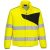 PW275 Portwest Jólláthatósági Hi-Vis Softshell Munkavédelmi kabát Sárga/Fekete 4XL