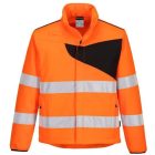 PW275 Portwest Jólláthatósági Hi-Vis Softshell Munkavédelmi kabát Narancs/Fekete és Sárga/Fekete