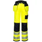 PW306 Portwest innovatív hi-vis női stretch munkavédelmi derekasnadrág Sárga/Fekete 44