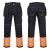 PW307OBR28, Portwest PW3 Hi-Vis Class 1 Holster nadrág, OrBk, méret: 28