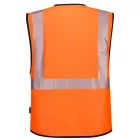 PW309 Portwest jólláthatósági Hi-Vis Executive munkavédelmi mellény Narancs/Fekete XXL
