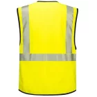 PW309 Portwest jólláthatósági Hi-Vis Executive munkavédelmi mellény Sárga/Fekete M