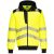 PW327 - PW3 Hi-Vis zippzáras kapucnis jólláthatósági pulóver