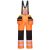 PW351 Portwest tartós 300D Oxford poliészter Hi-Vis téli nadrág Narancs/Fekete S