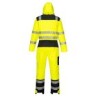 PW352 Portwest munkavédelmi overál 8 funkcionális,biztonságos tárolózsebel Sárga/Fekete S