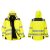 PW365YBRS, Portwest PW3 Hi-Vis 3-in-1 kabát, YeBk, méret: S