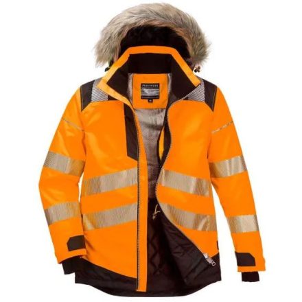 PW369OBRS - PW3 Hi-Vis Parka munkavédelmi télikabát S