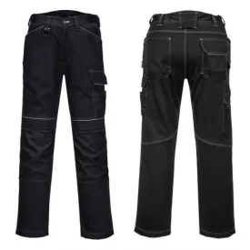   PW380BKR38, Portwest PW3 Női Stretch Work nadrág, Black, méret: 38