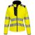 PW381 Portwest  Hi-Vis softshell női jólláthatósági munkavédelmi kabát  Sárga/Fekete XL