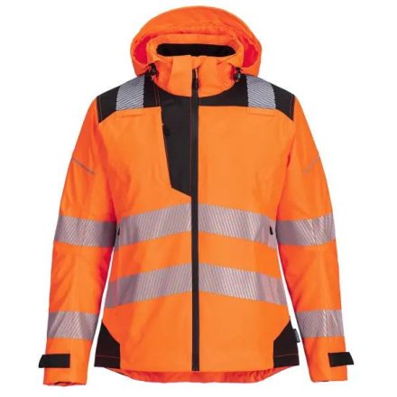 PW389OBRXXL - PW3 Hi-Vis női jólláthatósági munkavédelmi esőkabát