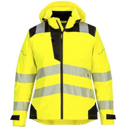 PW389YBRL - PW3 Hi-Vis női jólláthatósági munkavédelmi esőkabát