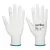 PU ujjbegymártott kesztyű PW_A121WHRXL Fehér - XL méret