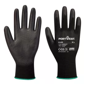   Latexmentes PU kesztyű - Teljes karton (144 pár) PW_A123K8RXXL Fekete - XXL méret