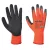Thermal latex mártott kesztyű PW_A140ORBL Narancs/Fekete - L méret