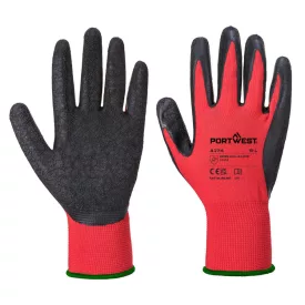 Flex Grip latex kesztyű PW_A174R8RM Piros/Fekete - M méret