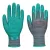 Grip 15 érdesített nitril kesztyű (12 pár) PW_A313G3RL Szürke/Zöld - L méret