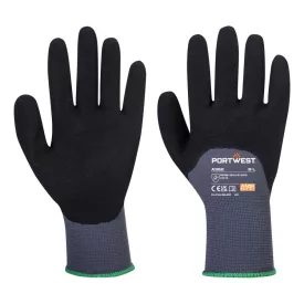   DermiFlex Ultra védőkesztyű PW_A352G8RS Szürke/Fekete - S méret