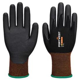   GP Grip 15 Nitril Mikrohabos kesztyű PW_A370K8RXXXL Fekete - XXXL méret