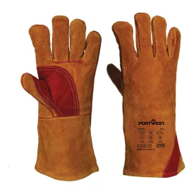   Megerősített hegesztőkesztyű PW_A530BRRXL Barna - XL méret