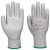 PU tenyérmártott LR vágásbiztos kesztyű PW_A620GRRM Szürke - M méret