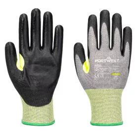   CS Cut E15 PU vágásbiztos kesztyű PW_A651G8RS Szürke/Fekete - S méret