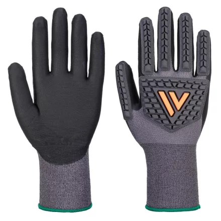 Grip 15 nitril ütésálló kesztyű PW_A715K8RL Fekete - L méret