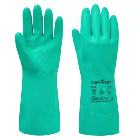   Nitrosafe vegyszerálló kesztyű PW_A810GNRM Zöld - M méret