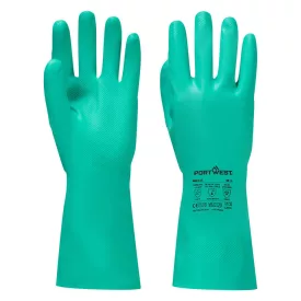   Nitrosafe Plus vegyszerálló kesztyű PW_A812GNRXXL Zöld - XXL méret
