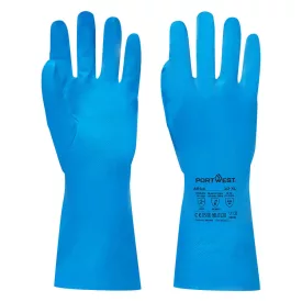   Élelmiszeripari Nitril kesztyű PW_A814BLUXL Kék - XL méret