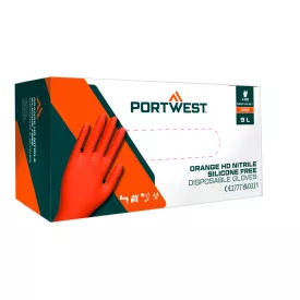   Orange HD egyszerhasználatos kesztyű (Pk100) PW_A930ORRS Narancs - S méret