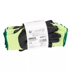   Cut D13 PU Essential Multipack kesztyű (12 pár) PW_AB625Y8RXXL Sárga/Fekete - XXL méret