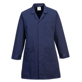 Antisztatikus ESD köpeny PW_AS10NARXS Navy - XS méret