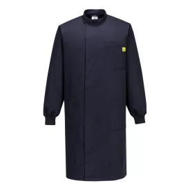 Antisztatikus ESD köpeny PW_AS15NVRXXXL Navy - XXXL méret