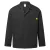 ESD antisztatikus labor kabát PW_AS18BKRL Fekete - L méret