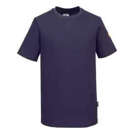 Antisztatikus ESD póló PW_AS20NVRXXL Navy - XXL méret