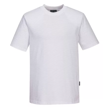 Antisztatikus ESD póló PW_AS20WHRXS Fehér - XS méret