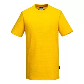   Antisztatikus ESD póló PW_AS20YE3XXL Deep Yellow - XXL méret